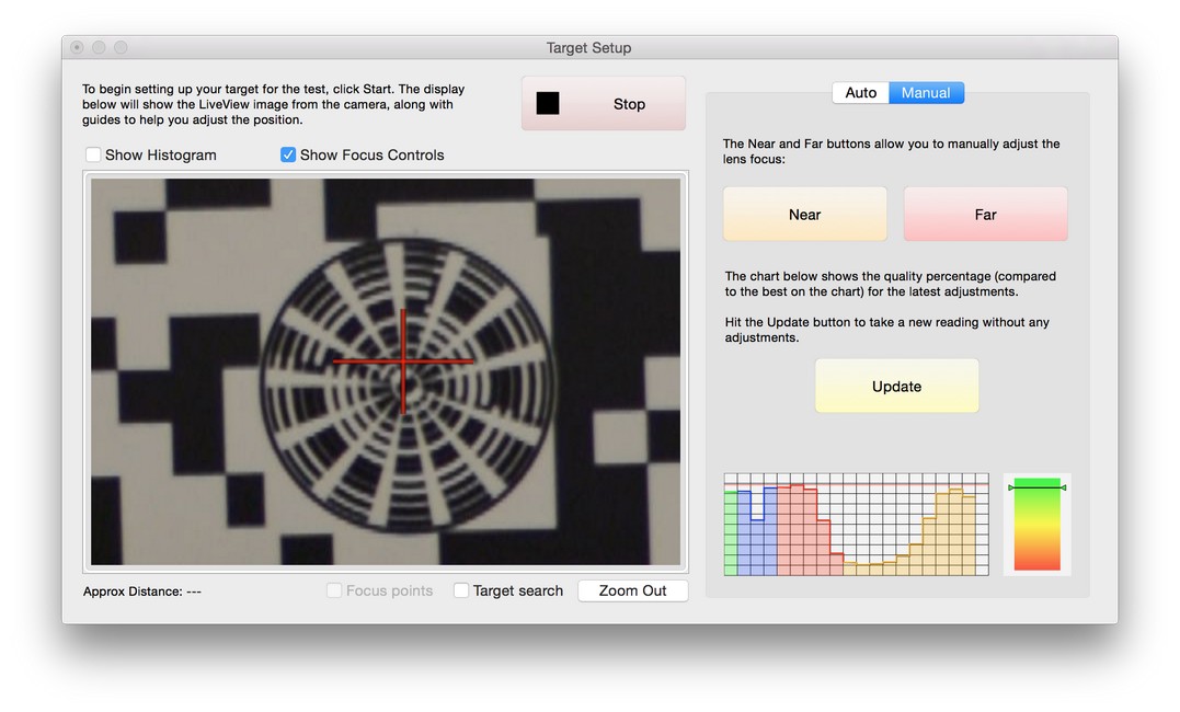 FoCal 2 for Mac - Improved Target Setup