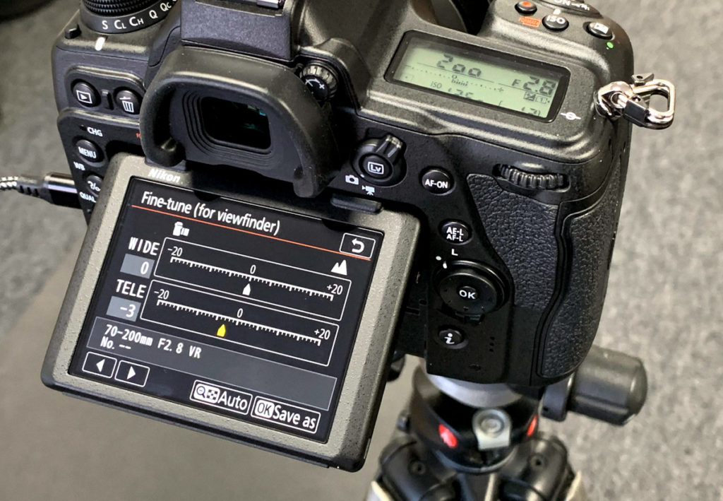 Nikon D780 Wide/Tele AF Fine Tune - Reikan FoCal