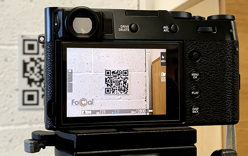 Reikan FoCal 2020 - File mode capture on Fuji X100V