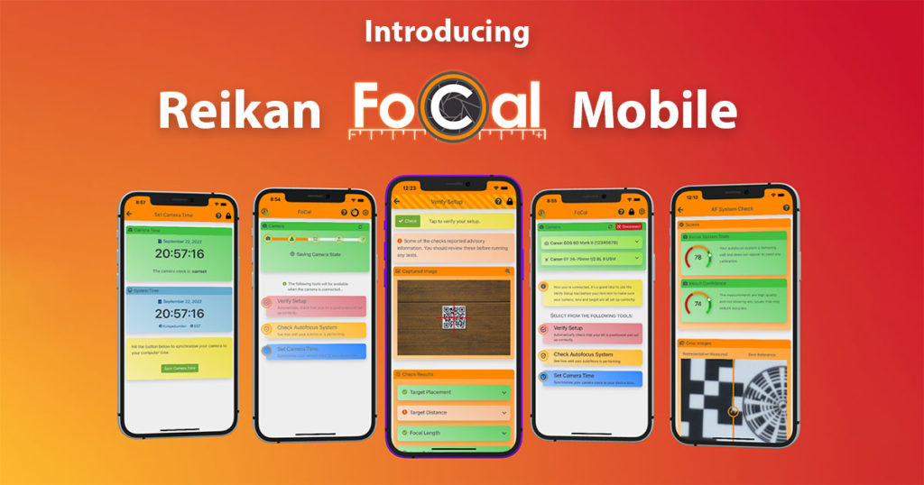 FoCal Mobile examples on iPhones